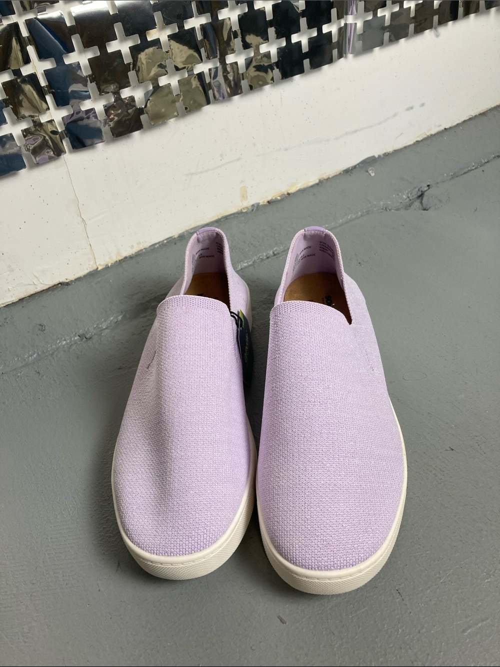 Williams Sonoma Women's Slip-On Mules in Light Lavender